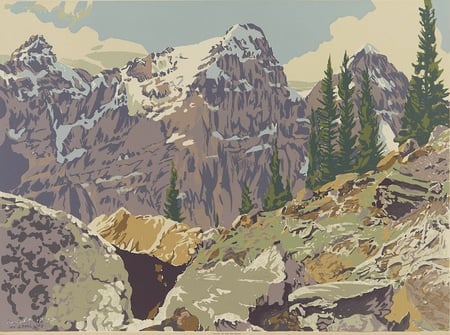 Walter J. Phillips, Valley of Ten peaks