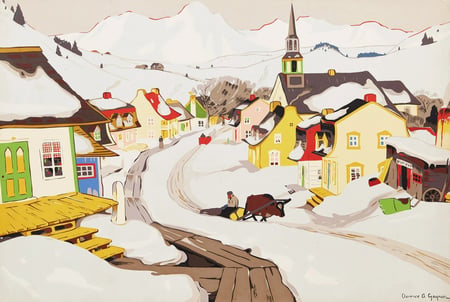 Village in the Laurentians