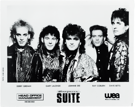 1985–1987 original label-issued promotional glossies.