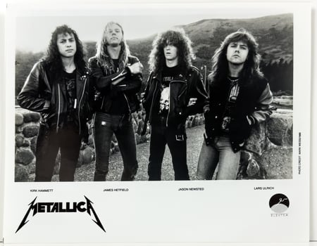 Metallica & Metal Church 1987 Pantages Playhouse Concert Promo Material