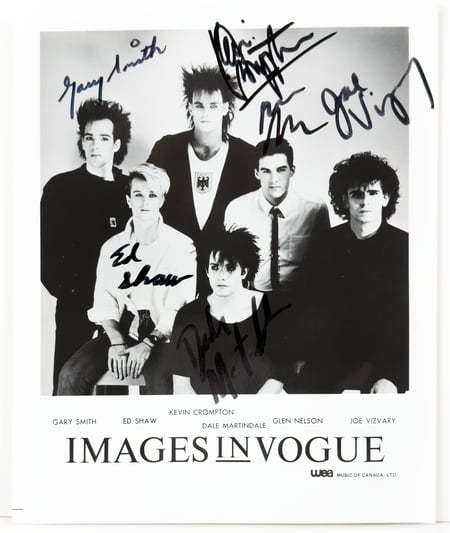 Images In Vogue Autograph - Kevin Crompton Skinny Puppy