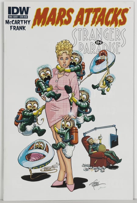 Mars Attacks the Transformers #1