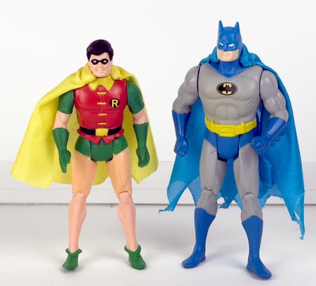 Batman and Robin DC Superpowers Action Figures