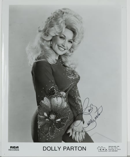 Dolly Parton Autograph