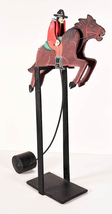 Untitled (Horse and Mounted Police)