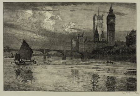 River Thames in London