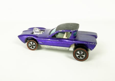 Hot Wheels Redline PYTHON Purple White Interior