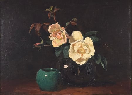 Still Life of Roses (with Malvina's Scheepers)