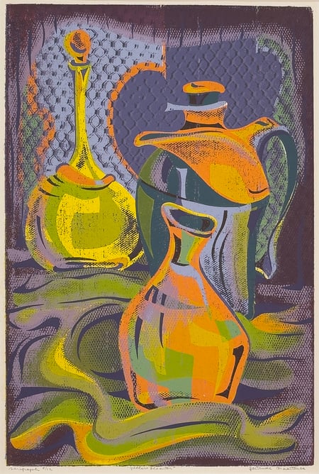 Yellow Decanter