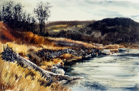 Souris River Evening