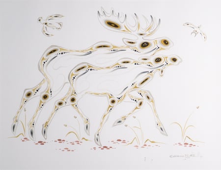 Untitled (Moose Pair)