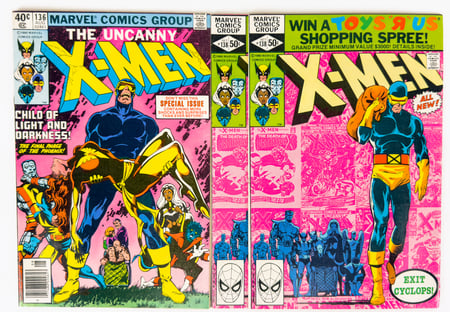The Uncanny X-Men Key Comics Bundle #136, #138 (2 copies)