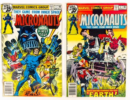 The Micronauts Key Comics Bundle #1 & #2