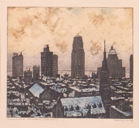 Snowbound, Downtown Toronto