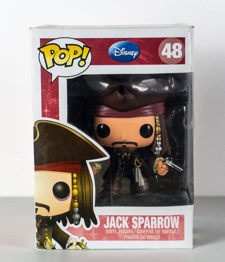 Funko Pop! Disney: Pirates of the Caribbean – Jack Sparrow #48 (Vaulted 2013 Release)