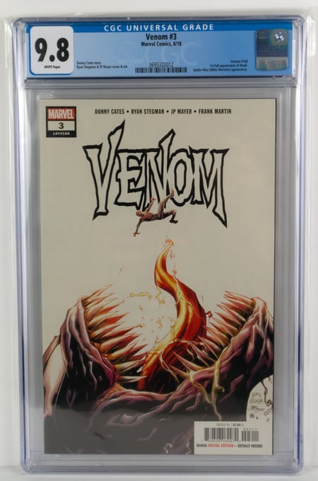Venom #3 CGC Graded 9.8