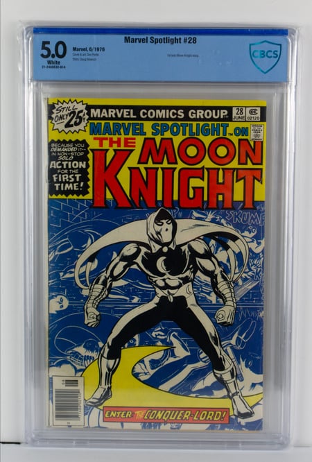 Marvel Spotlight #28 CBCS Graded 5.0