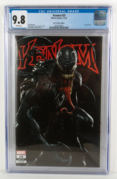 Venom #25 Bry's Comics Variant CGC 9.8