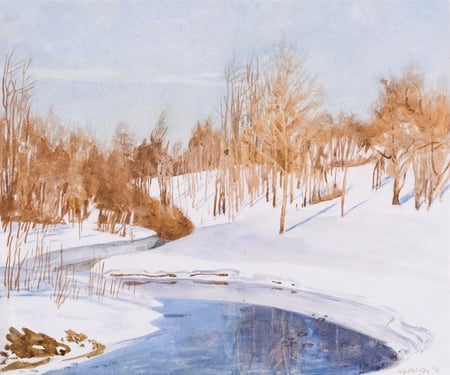 Stream in Winter