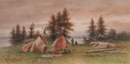 Untitled (River Encampment)