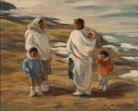 Untitled (Mothers and Children Talking)
