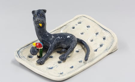 Untitled (Cat and Bird)