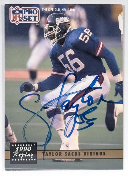 Taylor Sacks Signed Card