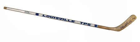 Dale Hawerchuk Winnipeg Jets Signed Game Issued Stick