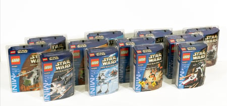 12 Lego Star Wars - Mini Building Sets #4484 - #4495