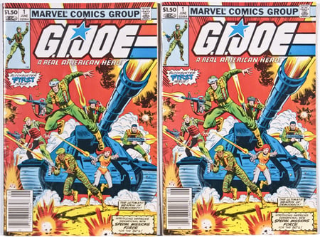 G.I. Joe, A Real American Hero #1 (2 Copies)