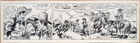 Red Ryder Daily - Original Comic Strip Artwork