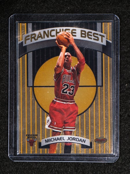 Michael Jordan Franchise Best Gold Foil Card