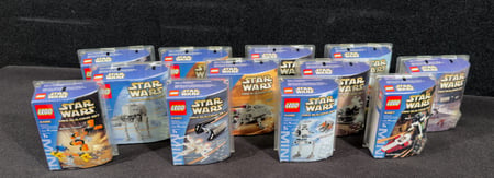 12 Lego Star Wars - Mini Building Sets #4484 - #4495