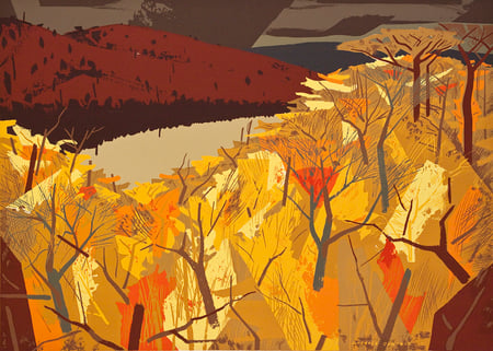 Charles Comfort, Algonquin Lake