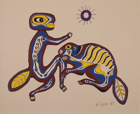 Untitled (Chipmunk and Beaver)