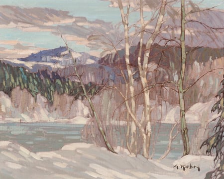 At the Foot of the Mountains
