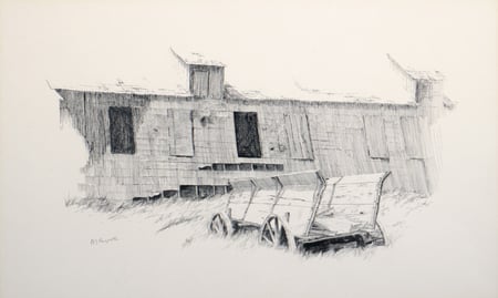 Cart and Barn