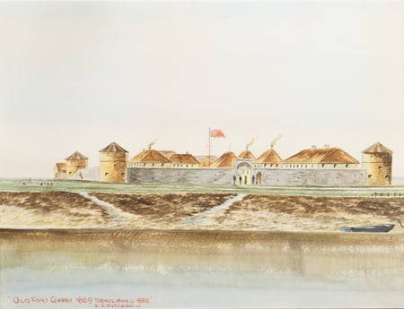 Old Fort Garry, 1869, Demolished, 1882